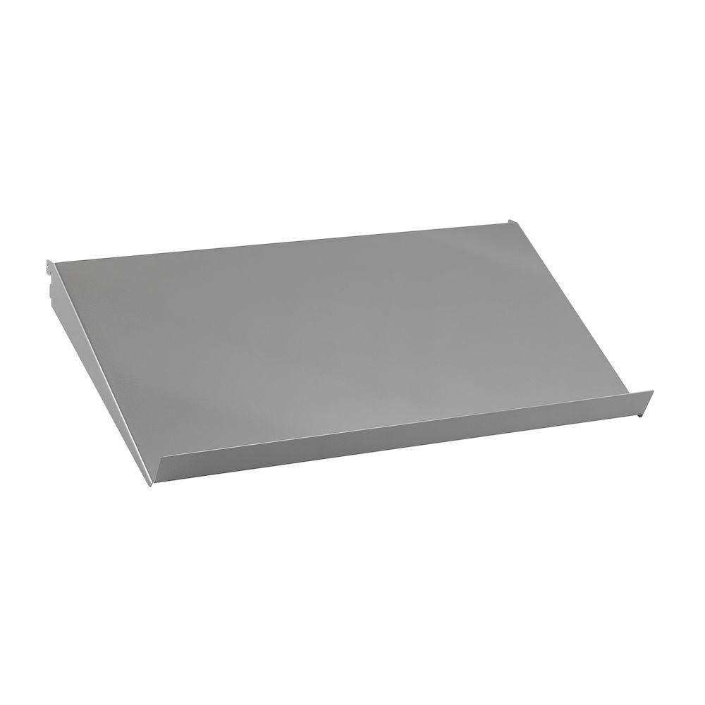 Elfa Angled Metal Shelf W: 60 Platinum - ELFA - Shelves - Soko and Co