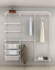 Elfa Classic Wardrobe Storage Solution W: 180 White - ELFA - Ready Made Solutions - Soko and Co