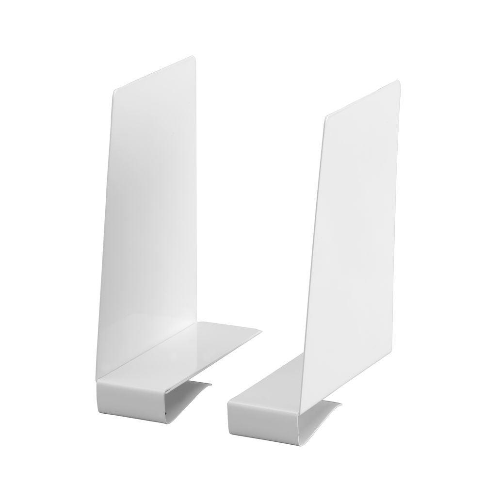 Elfa Clip On Book Ends 2 Pack White - ELFA - Accessories - Soko and Co