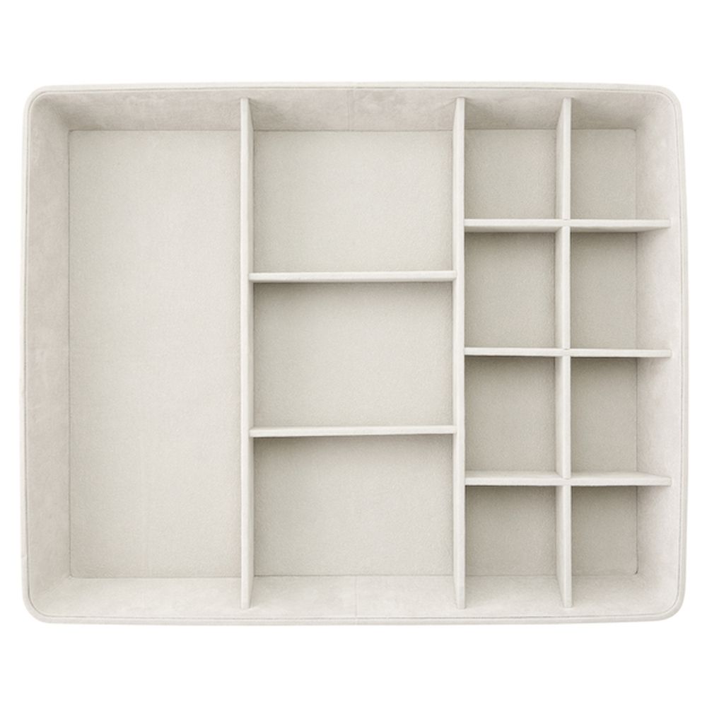 Elfa Decor 12 Section Jewellery Tray W: 60 Grey - ELFA - Accessories - Soko and Co