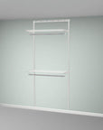 Elfa Double Trouble Wardrobe Storage Solution White - ELFA - Ready Made Solutions - Soko and Co