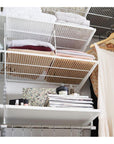 Elfa Double Trouble Wardrobe Storage Solution White - ELFA - Ready Made Solutions - Soko and Co
