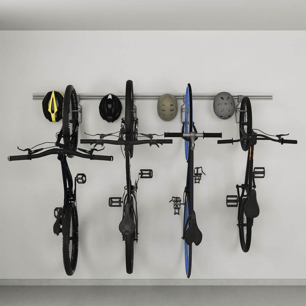 Elfa Garage Bike Storage Solution W: 230 White - ELFA - Ready Made Solutions - Soko and Co