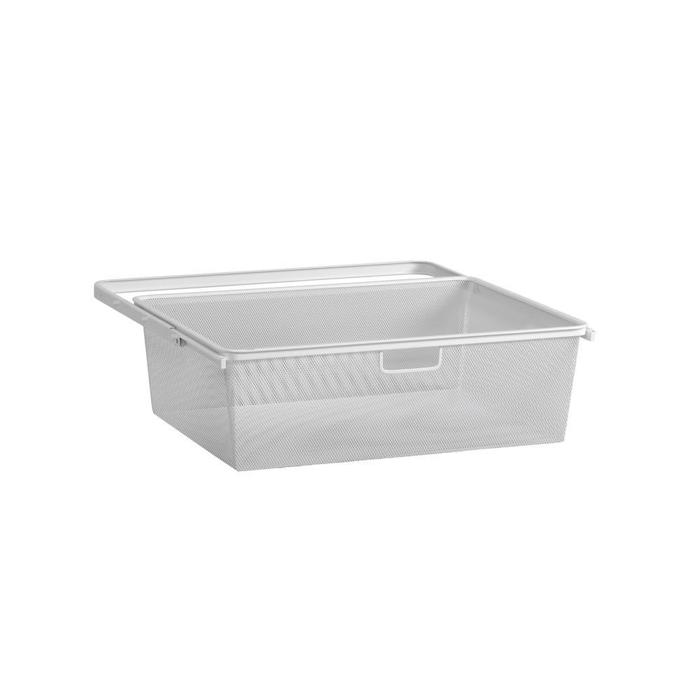 Elfa Gliding Mesh Drawer W: 60 D: 40 2-Runner White - ELFA - Gliding Drawers and Racks - Soko and Co