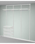 Elfa Hang Out Wardrobe Storage Solution White - ELFA - Ready Made Solutions - Soko and Co