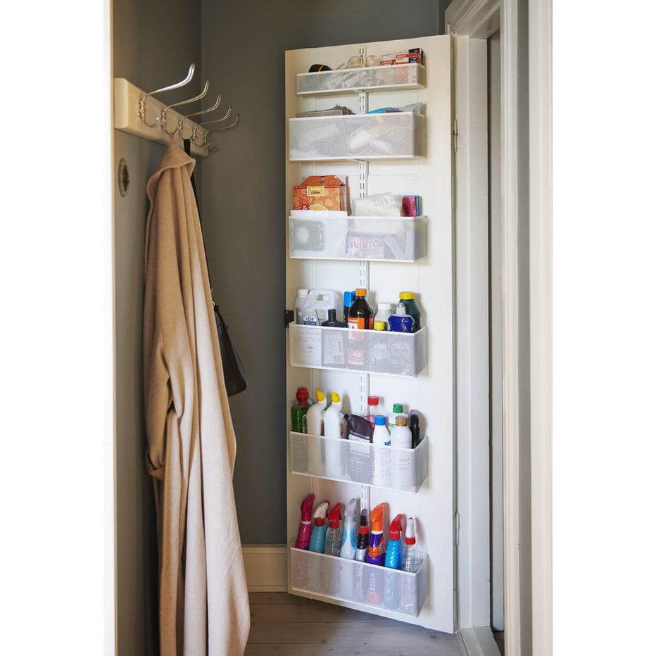 Elfa Over Door Laundry Storage Solution White Soko & Co