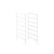 Elfa Standard Frame Sides 7 Runner White - ELFA - Freestanding Drawer Kits - Soko and Co