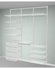 Elfa Storage Maximiser Wardrobe Storage Solution White - ELFA - Ready Made Solutions - Soko and Co