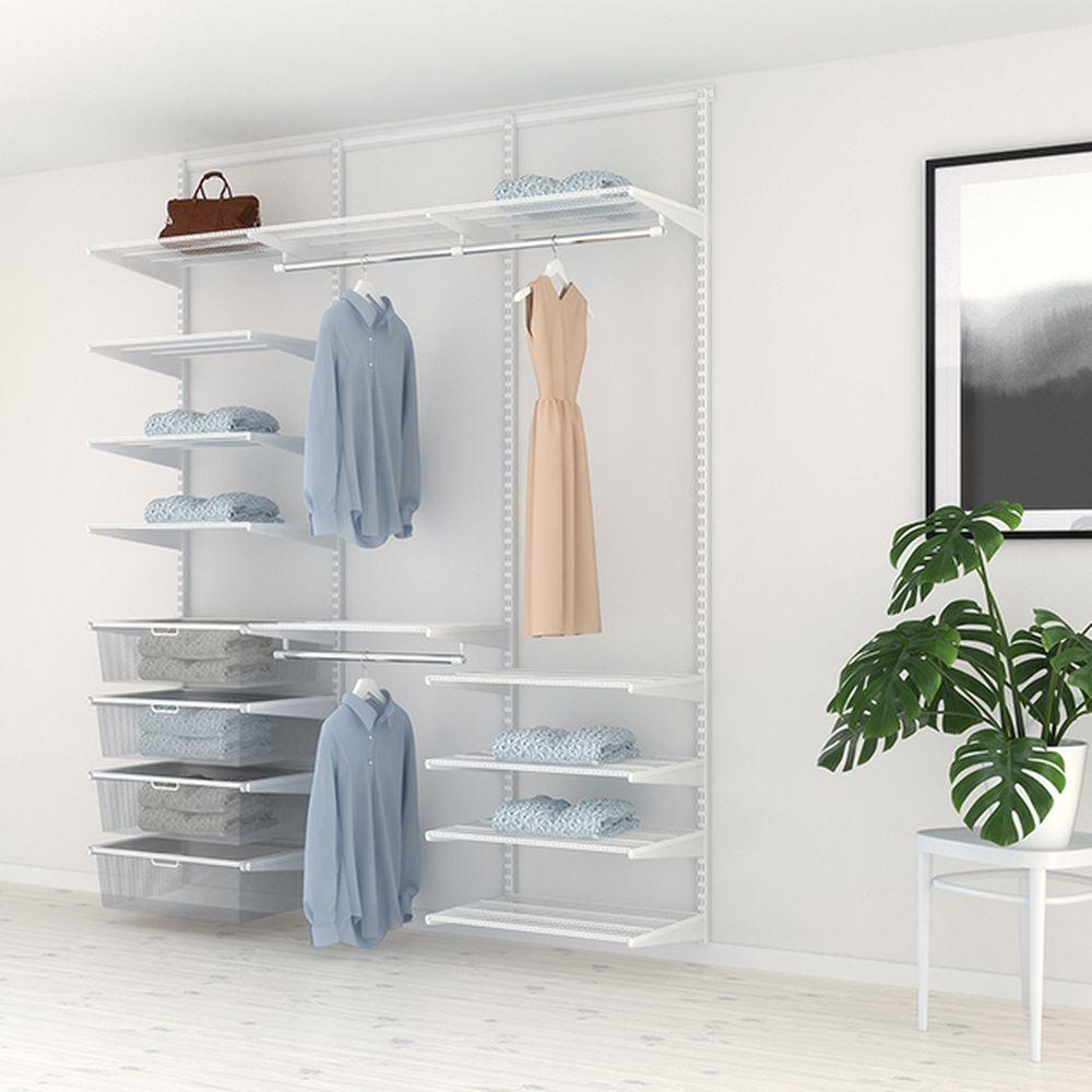 Elfa Storage Maximiser Wardrobe Storage Solution White - ELFA - Ready Made Solutions - Soko and Co