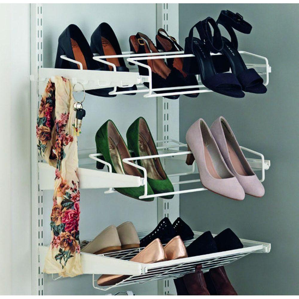 Elfa on sale shoe shelf