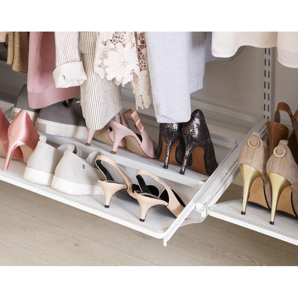 Elfa Wardrobe Slim Shoe Library White - ELFA - Ready Made Solutions - Soko and Co