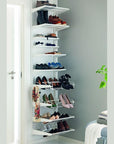 Elfa Wardrobe Slim Shoe Library White - ELFA - Ready Made Solutions - Soko and Co