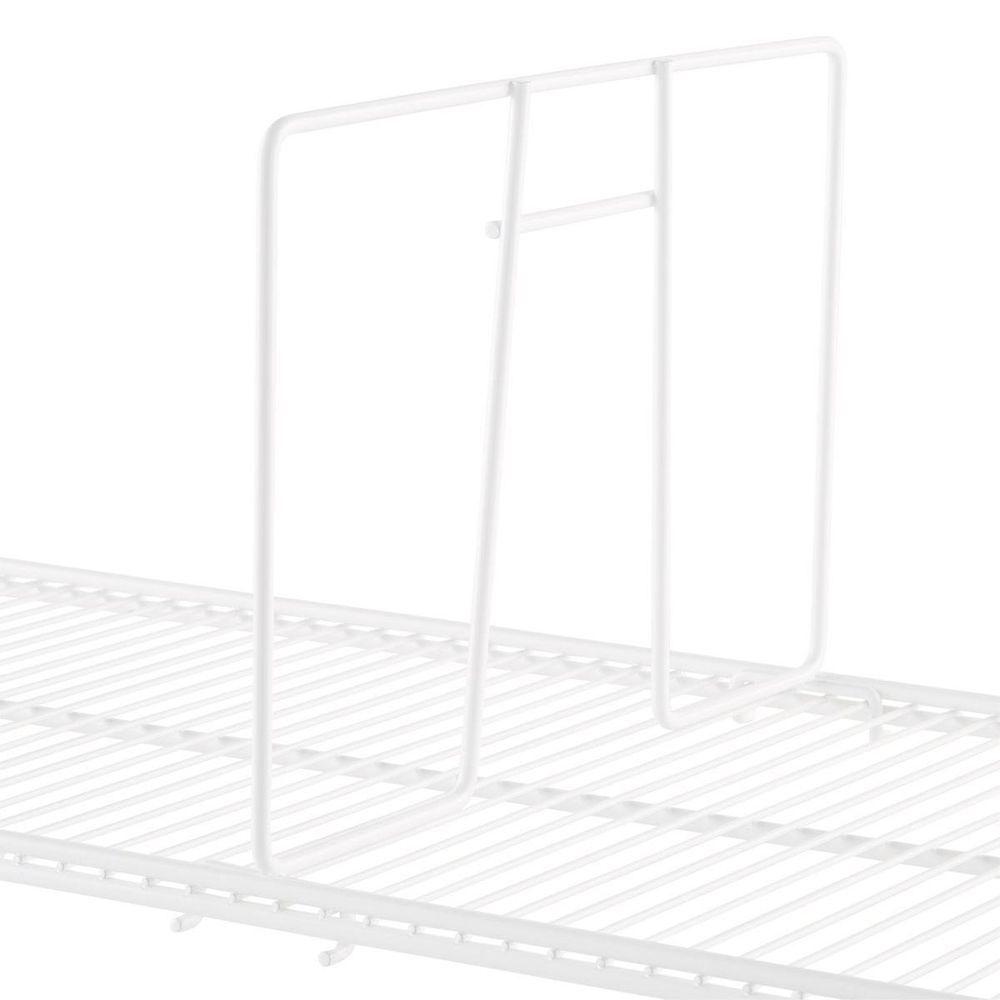 Elfa Wire Shelf Divider D: 40 White - ELFA - Accessories - Soko and Co
