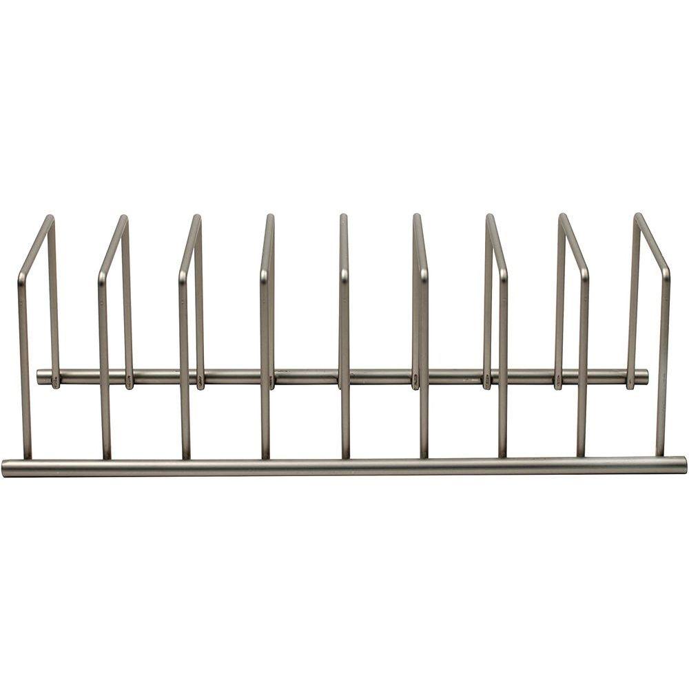 Euro Chopping Board Holder Satin Steel - KITCHEN - Shelves and Racks - Soko and Co