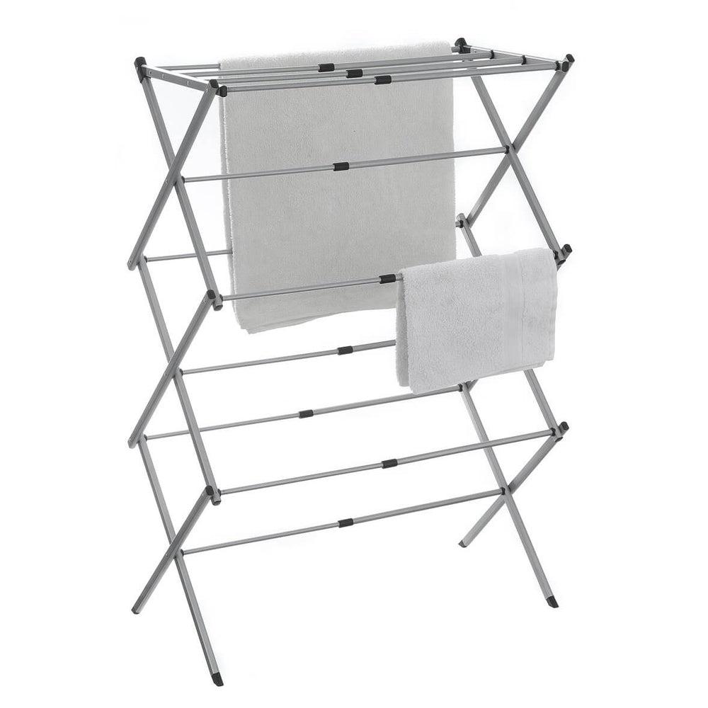 Expandable Concertina Clothes Airer Grey - LAUNDRY - Airers - Soko and Co