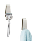 Facet Stainless Steel Hooks 2 Pack - BATHROOM - Suction - Soko and Co