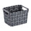 Fedra Small Woven Storage Basket Anthracite - HOME STORAGE - Baskets and Totes - Soko and Co