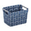 Fedra Small Woven Storage Basket Blue - HOME STORAGE - Baskets and Totes - Soko and Co