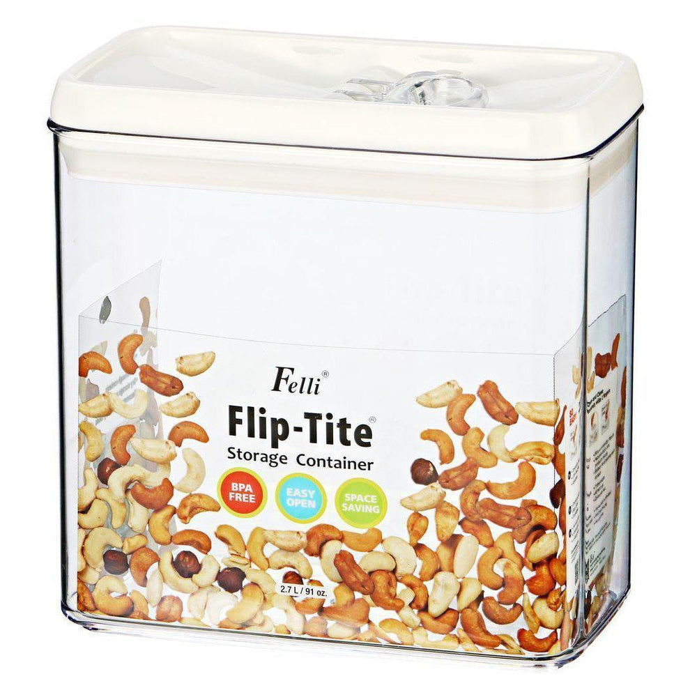 Felli Flip Tite 2.7L Rectangular Pantry Container - KITCHEN - Food Containers - Soko and Co