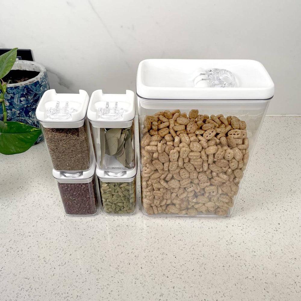 Felli Flip Tite 5 Piece Tall Pantry Container Set - KITCHEN - Food Containers - Soko and Co