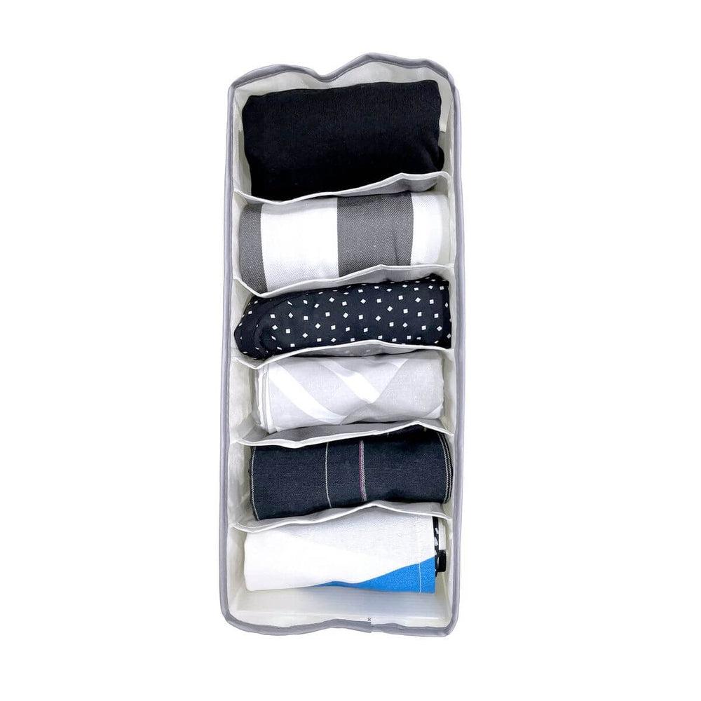 Flexi 6 Compartment Wardrobe Drawer Organiser - WARDROBE - Storage - Soko and Co