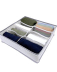 Flexi 8 Compartment Wardrobe Drawer Organiser - WARDROBE - Storage - Soko and Co