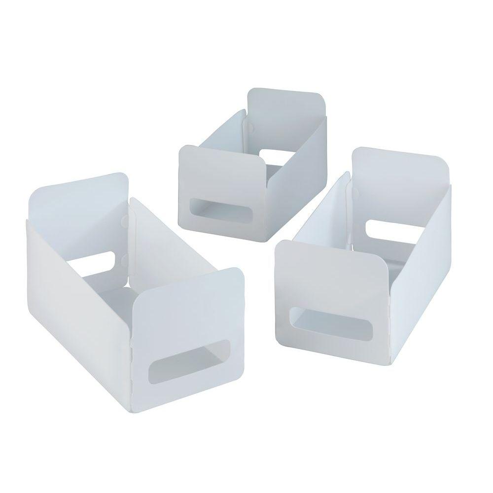 Foldable Storage Boxes 3 Pack White - KITCHEN - Organising Containers - Soko and Co