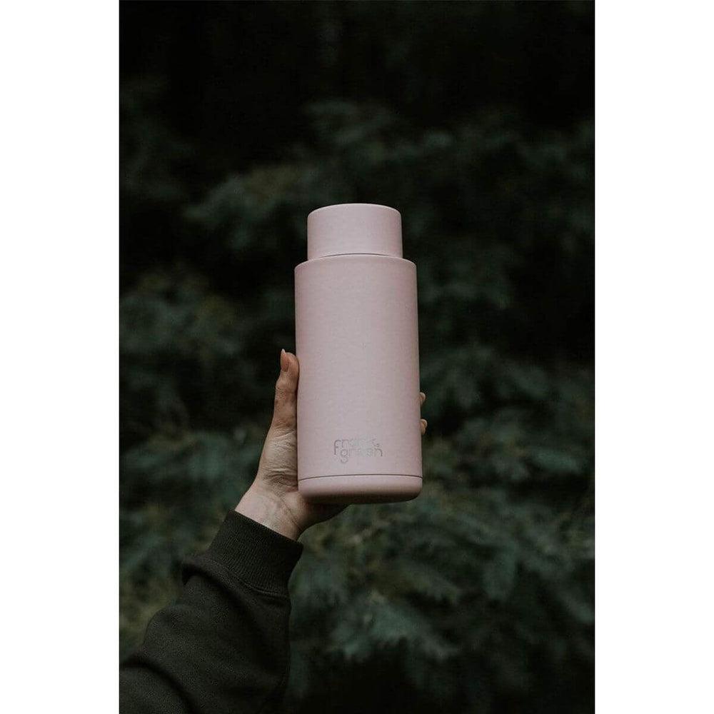 Frank Green 1L Ceramic Water Bottle with Straw Blushed - LIFESTYLE - Water Bottles - Soko and Co