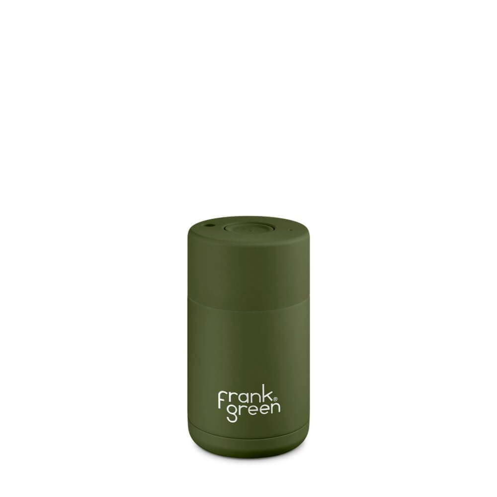 Frank Green 295ml Insulated Reusable Coffee Cup Khaki Green - LIFESTYLE - Coffee Mugs - Soko and Co