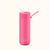 Frank Green 595ml Ceramic Water Bottle with Straw Neon Pink - LIFESTYLE - Water Bottles - Soko and Co