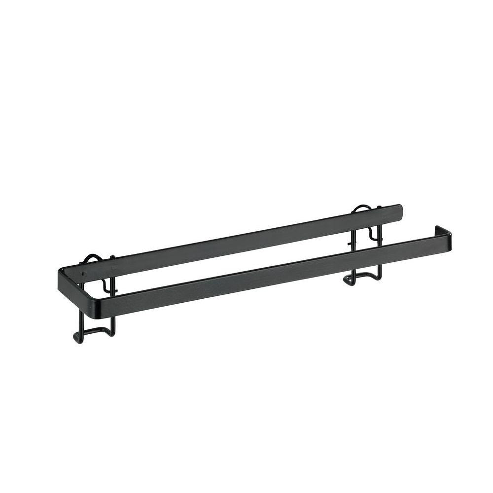 Gala Wall Mounted Paper Towel Holder Black - KITCHEN - Shelves and Racks - Soko and Co