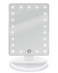 Glitz LED Makeup Mirror White - BATHROOM - Mirrors - Soko and Co