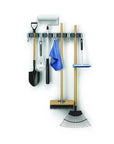 Hang Up Wall Mounted Broom & Mop Holder Set Grey - LAUNDRY - Cleaning - Soko and Co