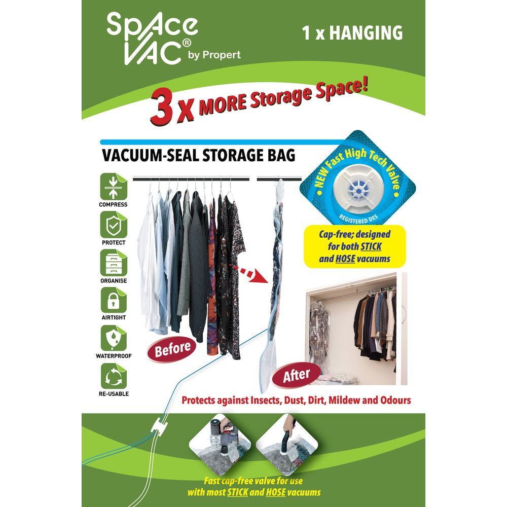 Vacuum seal hanging online bag