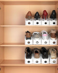 Hilton Shoe Stackers 4 Pack White - WARDROBE - Shoe Storage - Soko and Co