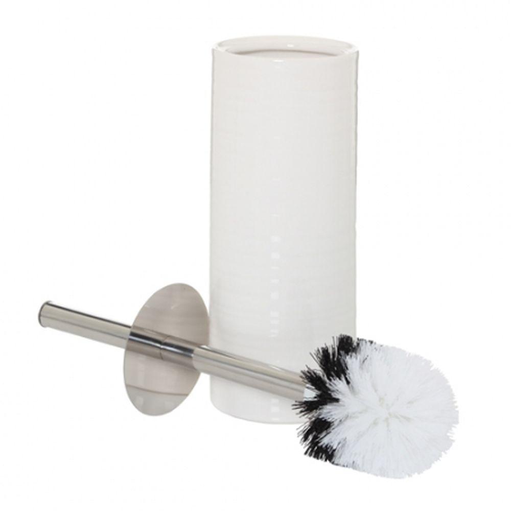 Hush Ceramic Toilet Brush White - BATHROOM - Toilet Brushes - Soko and Co