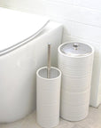 Hush Ceramic Toilet Roll Holder White - BATHROOM - Toilet Roll Holders - Soko and Co