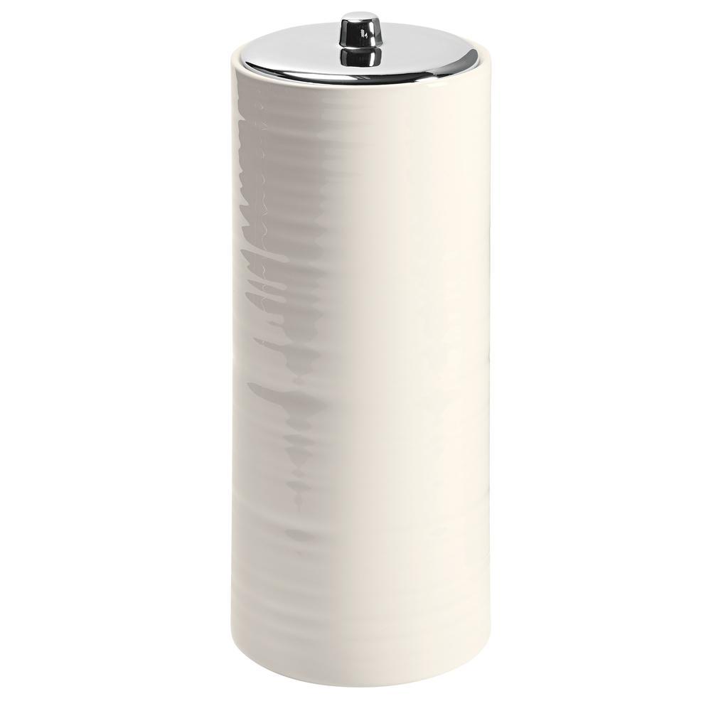 Hush Ceramic Toilet Roll Holder White - BATHROOM - Toilet Roll Holders - Soko and Co
