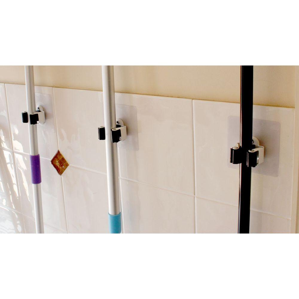 i-Hook Nano Suction Broom &amp; Mop Handle Holder - BATHROOM - Suction - Soko and Co