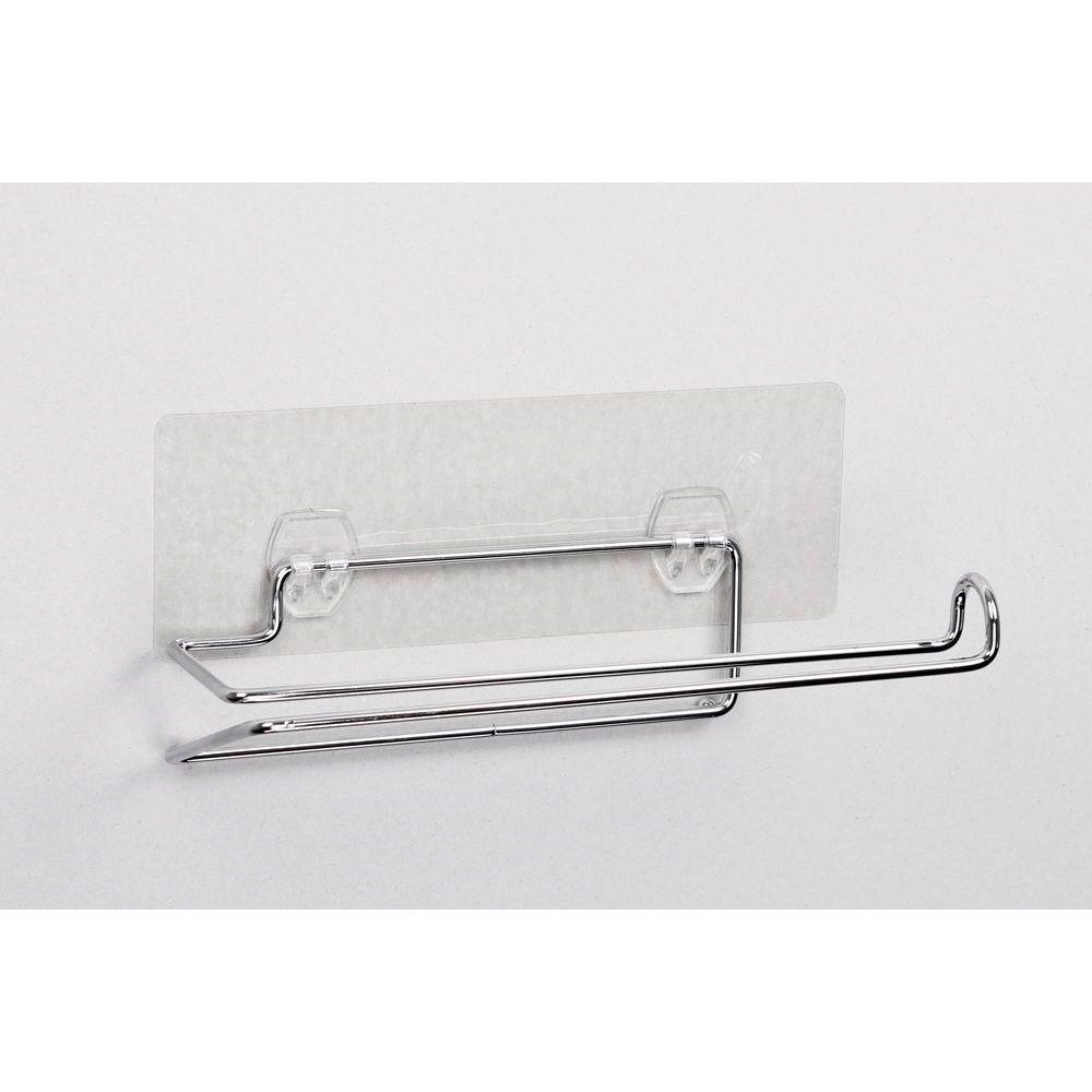 i-Hook Nano Suction Paper Towel Holder Stainless Steel - KITCHEN - Shelves and Racks - Soko and Co