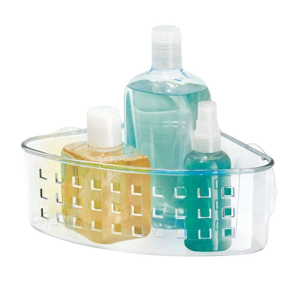 iDesign Classic Suction Corner Shower Basket - BATHROOM - Suction - Soko and Co