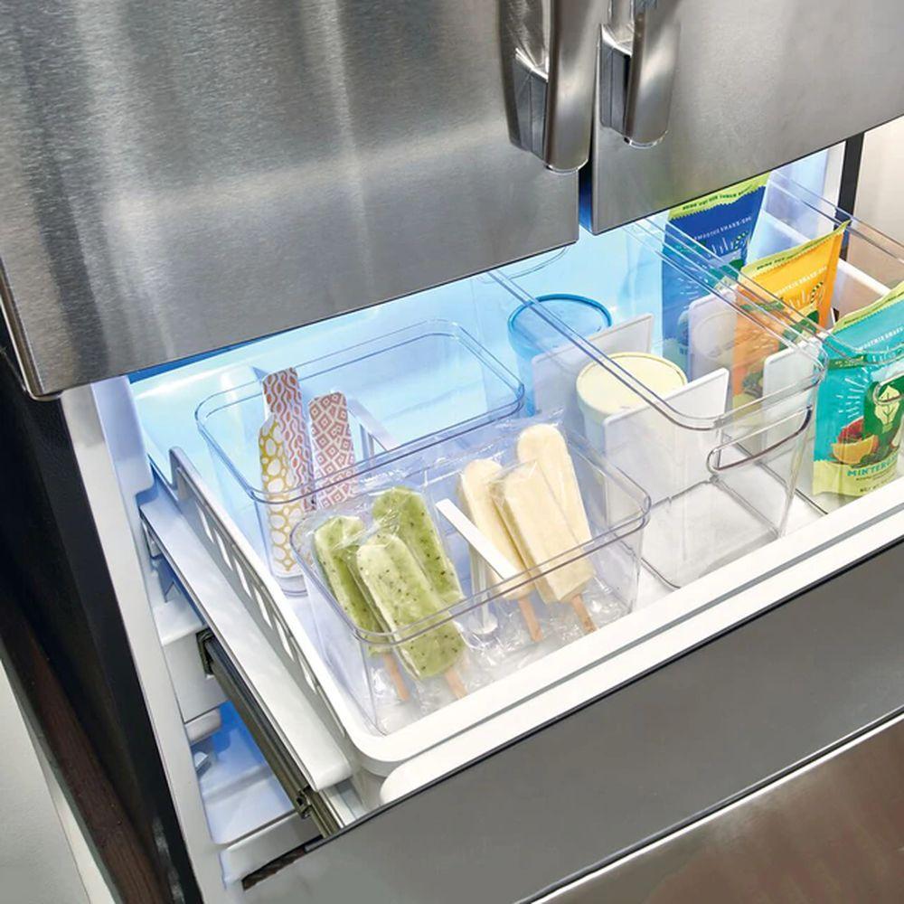iDesign Crisp Deep Fridge & Pantry Container with T-Divider - KITCHEN - Organising Containers - Soko and Co