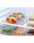 iDesign Crisp Large Divided Fridge Storage Container - KITCHEN - Fridge and Produce - Soko and Co
