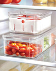 iDesign Crisp Large Lidded Fridge & Pantry Container - KITCHEN - Organising Containers - Soko and Co