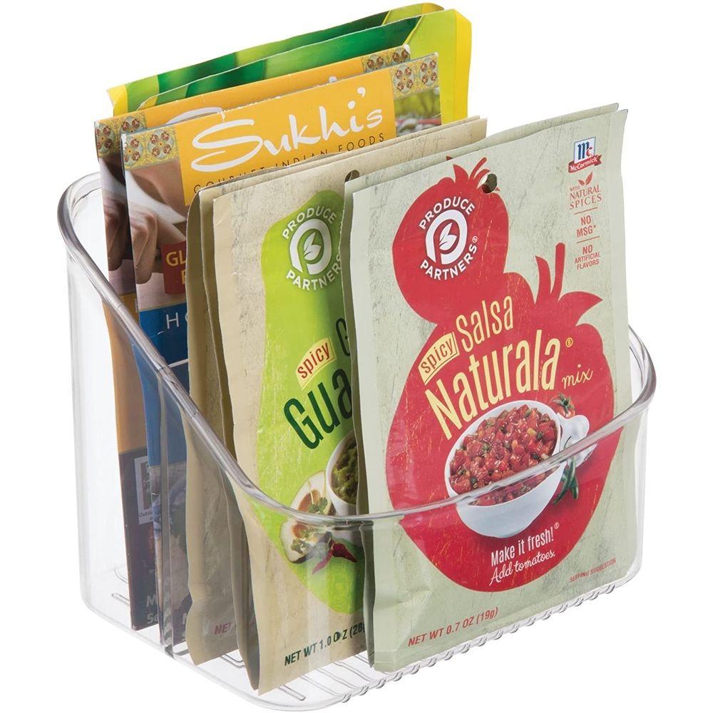 iDesign Linus 2 Compartment Packet Organiser - KITCHEN - Organising Containers - Soko and Co