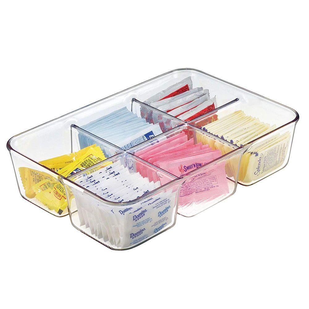 iDesign Linus 6 Compartment Multi Packet Cabinet Organiser - KITCHEN - Organising Containers - Soko and Co