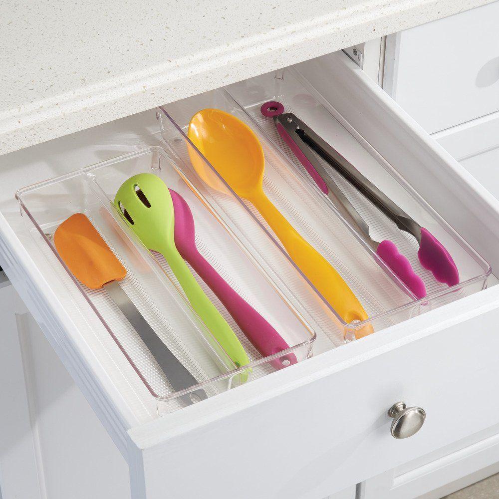 iDesign Linus Large Twin Drawer Organiser - KITCHEN - Cutlery Trays - Soko and Co