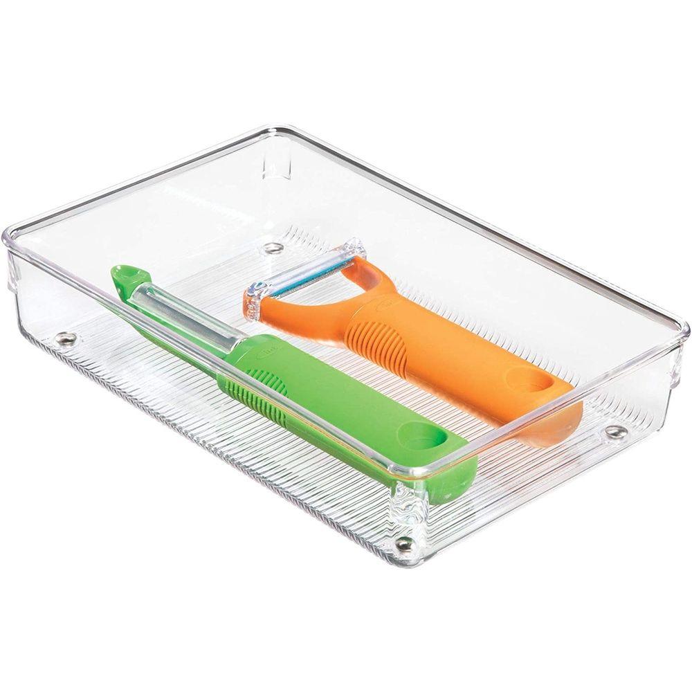 iDesign Linus Small Wide Drawer Organiser - KITCHEN - Cutlery Trays - Soko and Co