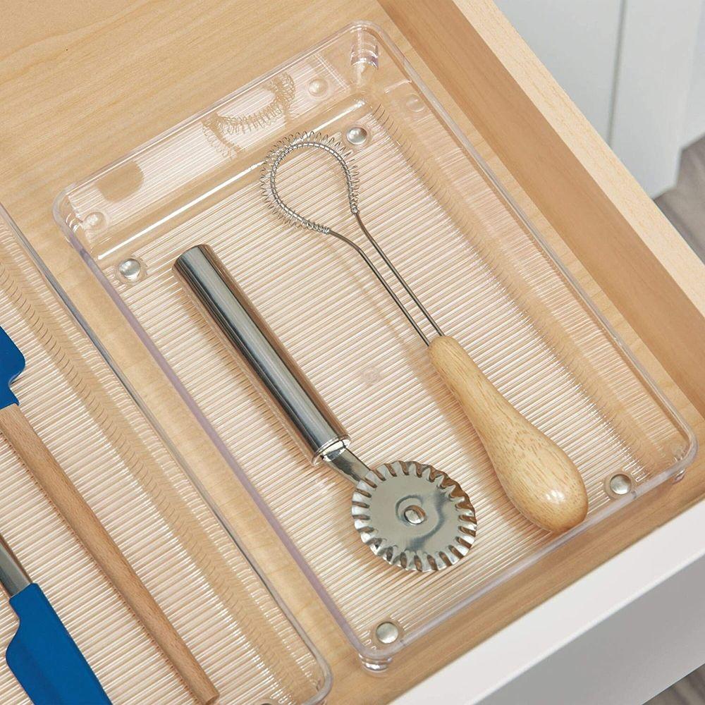 iDesign Linus Small Wide Drawer Organiser - KITCHEN - Cutlery Trays - Soko and Co