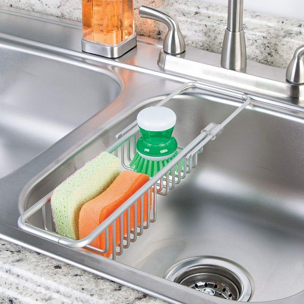 iDesign Rust Proof Aluminium Expandable Over Sink Caddy - KITCHEN - Sink - Soko and Co